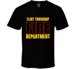 Flint Township Fire Department Personalized City T Shirt