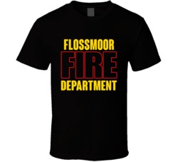 Flossmoor Fire Department Personalized City T Shirt