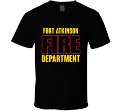 Fort Atkinson Fire Department Personalized City T Shirt