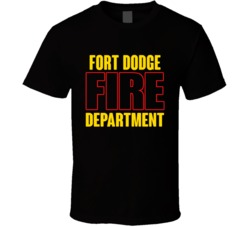 Fort Dodge Fire Department Personalized City T Shirt