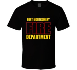 Fort Montgomery Fire Department Personalized City T Shirt