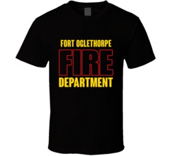 Fort Oglethorpe Fire Department Personalized City T Shirt