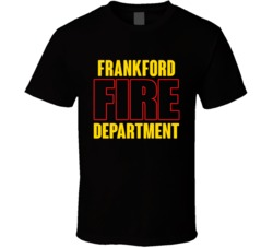 Frankford Fire Department Personalized City T Shirt