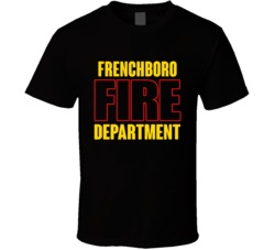 Frenchboro Fire Department Personalized City T Shirt
