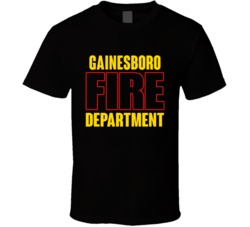 Gainesboro Fire Department Personalized City T Shirt