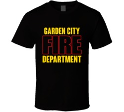 Garden City Fire Department Personalized City T Shirt
