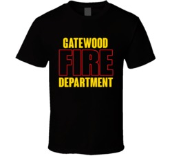 Gatewood Fire Department Personalized City T Shirt