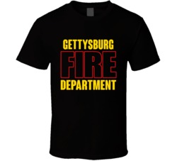 Gettysburg Fire Department Personalized City T Shirt