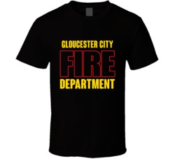 Gloucester City Fire Department Personalized City T Shirt