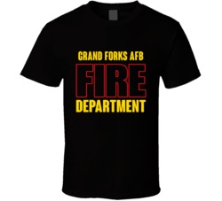 Grand Forks Afb Fire Department Personalized City T Shirt