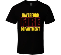 Haverford Fire Department Personalized City T Shirt