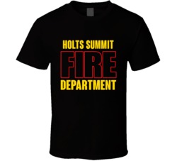 Holts Summit Fire Department Personalized City T Shirt