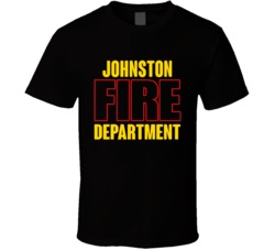 Johnston Fire Department Personalized City T Shirt