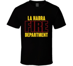 La Habra Fire Department Personalized City T Shirt