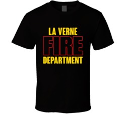 La Verne Fire Department Personalized City T Shirt