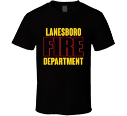 Lanesboro Fire Department Personalized City T Shirt