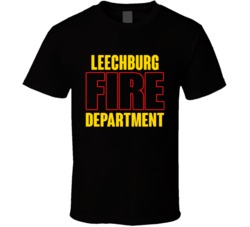 Leechburg Fire Department Personalized City T Shirt