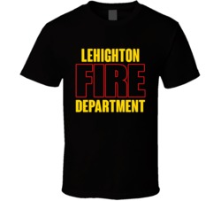 Lehighton Fire Department Personalized City T Shirt
