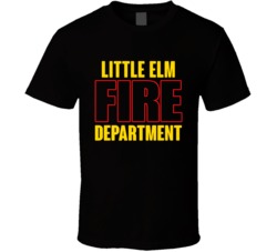 Little Elm Fire Department Personalized City T Shirt
