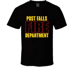 Post Falls Fire Department Personalized City T Shirt