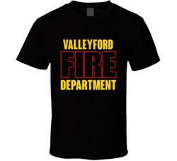 Valleyford Fire Department Personalized City T Shirt