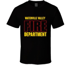 Waterville Valley Fire Department Personalized City T Shirt