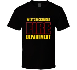 West Stockbridge Fire Department Personalized City T Shirt