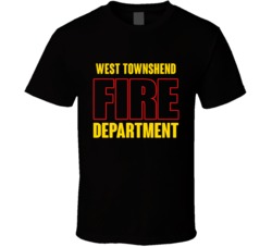 West Townshend Fire Department Personalized City T Shirt
