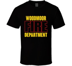 Woodmoor Fire Department Personalized City T Shirt