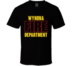 Wynona Fire Department Personalized City T Shirt