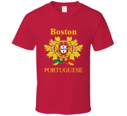 Boston Portuguese Custom T Shirt