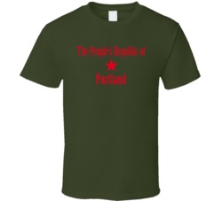 The Peoples Republic Of Portland Custom T Shirt