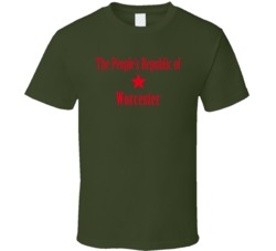 The Peoples Republic Of Worcester Custom T Shirt