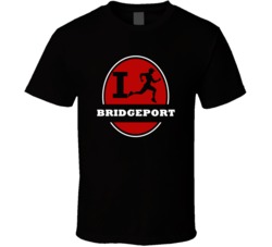 I Run Bridgeport Jogging Running T Shirt