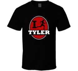 I Run Tyler Jogging Running T Shirt
