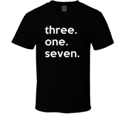 Indiana 317 Tending Area Code Pride T Shirt
