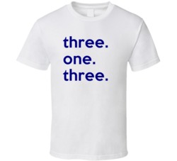 Michigan 313 Fun Cool Area Code Pride T Shirt