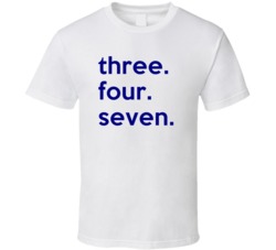 New York 347 Fun Cool Area Code Pride T Shirt