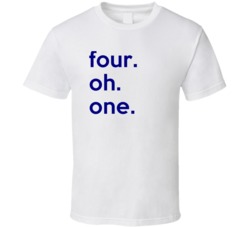 Rhode Island 401 Fun Cool Area Code Pride T Shirt