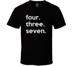 Canada Ontario 437 Tending Area Code Pride T Shirt