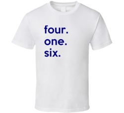 Canada Ontario 416 Fun Cool Area Code Pride T Shirt