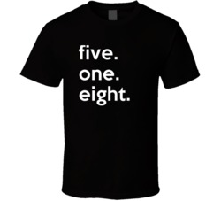New York 518 Tending Area Code Pride T Shirt