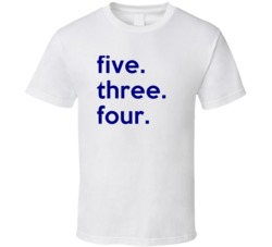 Wisconsin 534 Fun Cool Area Code Pride T Shirt