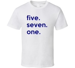 Virginia 571 Fun Cool Area Code Pride T Shirt