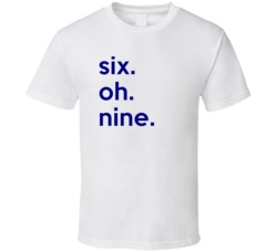 New Jersey 609 Fun Cool Area Code Pride T Shirt