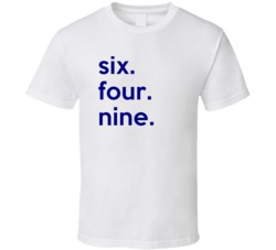 Turks Caicos 649 Fun Cool Area Code Pride T Shirt
