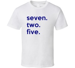 Nevada 725 Fun Cool Area Code Pride T Shirt