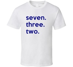 New Jersey 732 Fun Cool Area Code Pride T Shirt