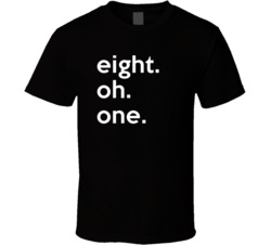 Utah 801 Tending Area Code Pride T Shirt