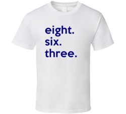 Florida 863 Fun Cool Area Code Pride T Shirt